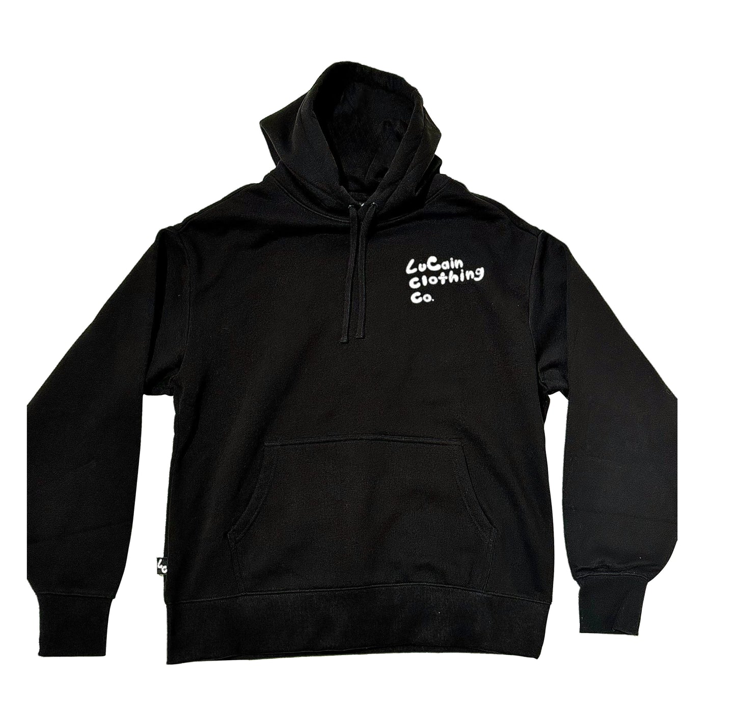 S3 HOODED BLACK SWEATSHIRT