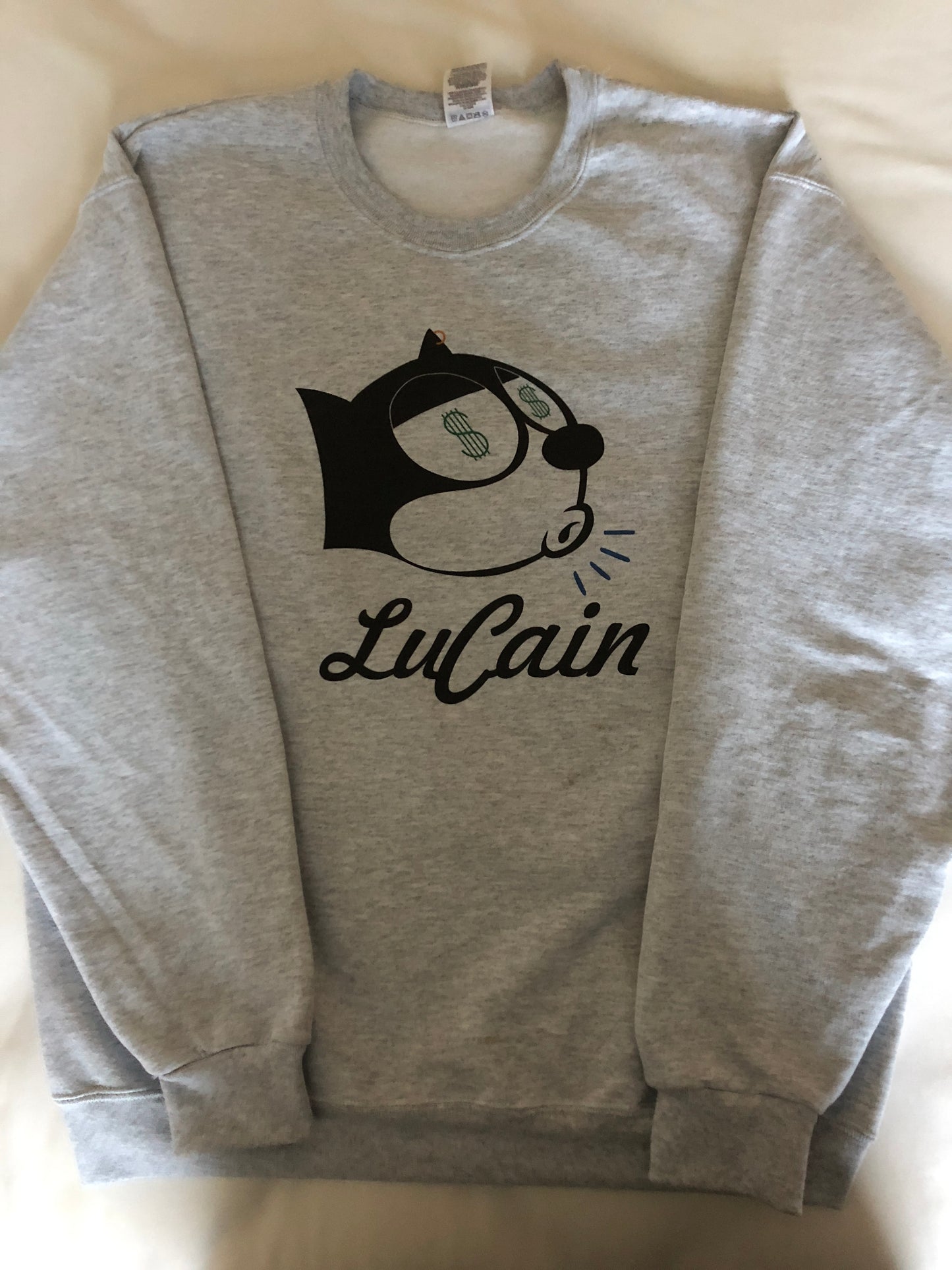 GREY LUCAIN SWEATSHIRT